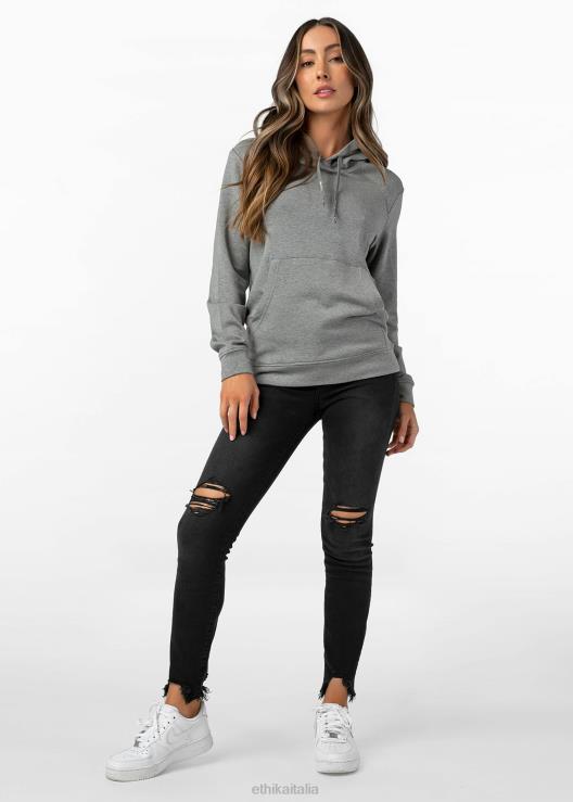 pullover con cappuccio premium - erica chiara donne Ethika 6P2X01424 vestiario