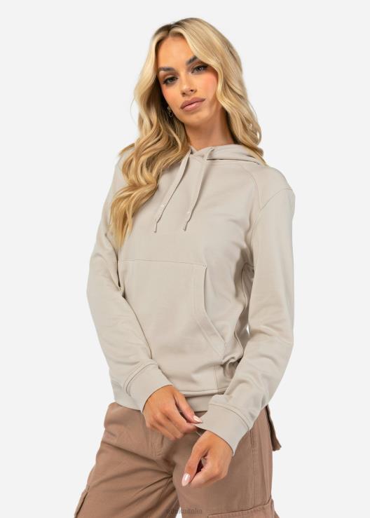 pullover con cappuccio premium - sabbia del deserto donne Ethika 6P2X01423 vestiario
