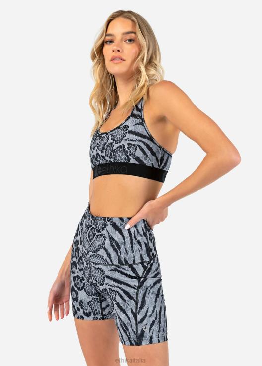 biker corto giungla cromatica - petite donne Ethika 6P2X01506 vestiario