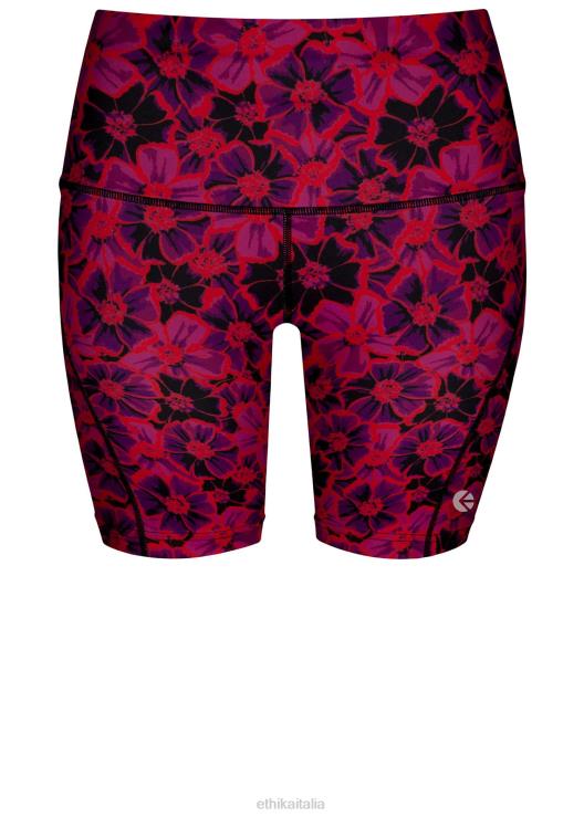 corto da motociclista floreale neon - petite donne Ethika 6P2X01508 vestiario