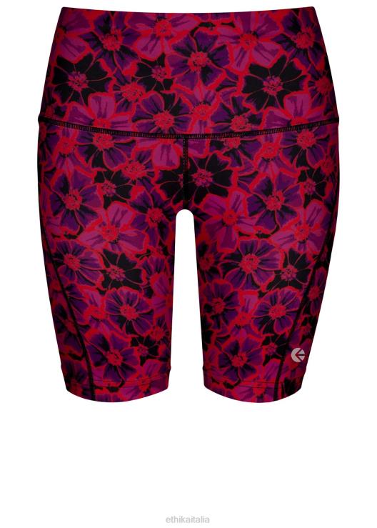 pantaloncini da motociclista - fiori fluo donne Ethika 6P2X01509 vestiario