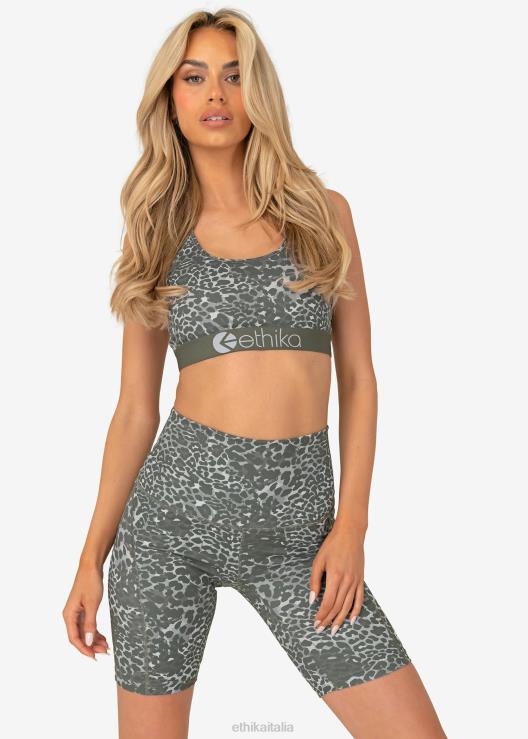 pantaloncini da motociclista - leopardo delle nevi donne Ethika 6P2X01503 vestiario