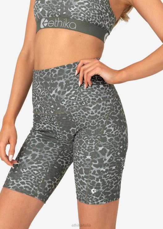 pantaloncini da motociclista - leopardo delle nevi donne Ethika 6P2X01503 vestiario