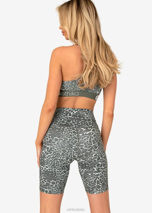 pantaloncini da motociclista - leopardo delle nevi donne Ethika 6P2X01503 vestiario