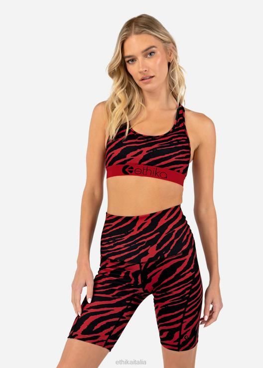 pantaloncini da motociclista - tigre cremisi donne Ethika 6P2X01505 vestiario
