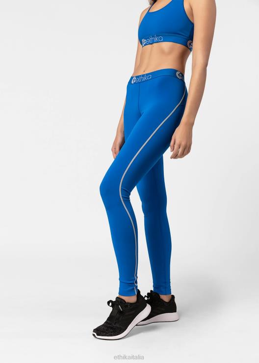 Prestazioni sottozero strette su tutta la lunghezza - blu neon donne Ethika 6P2X01477 vestiario