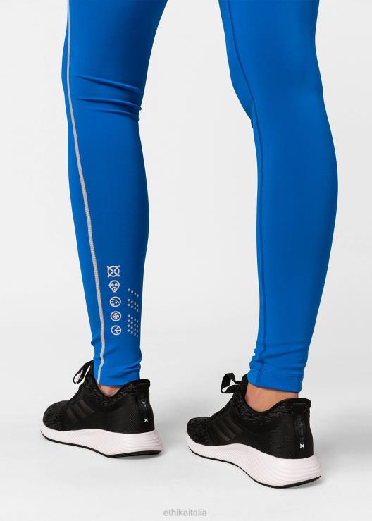 Prestazioni sottozero strette su tutta la lunghezza - blu neon donne Ethika 6P2X01477 vestiario