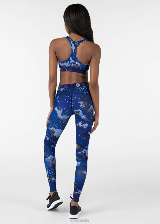 Prestazioni sottozero strette su tutta la lunghezza - mimetica per acque profonde donne Ethika 6P2X01482 vestiario