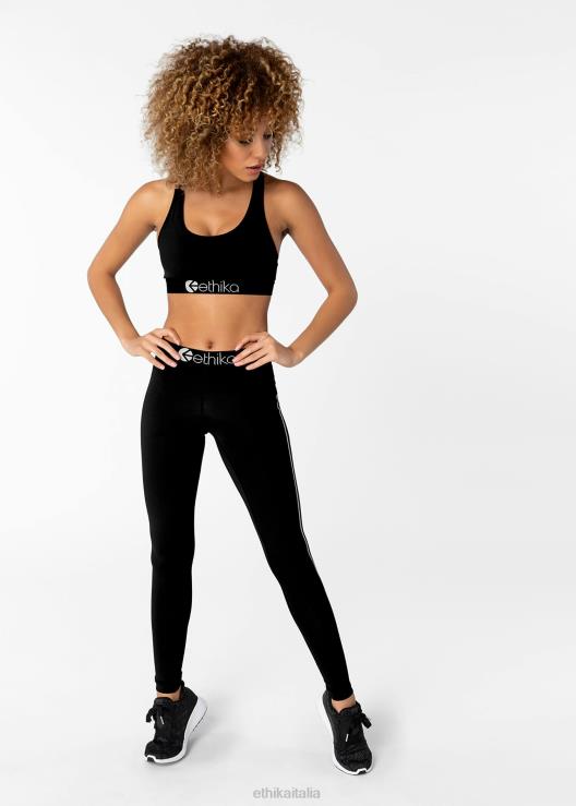 Prestazioni sottozero strette su tutta la lunghezza - nere donne Ethika 6P2X01473 vestiario