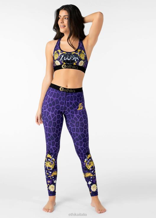 leggings lakers - gocciolamento donne Ethika 6P2X01492 vestiario