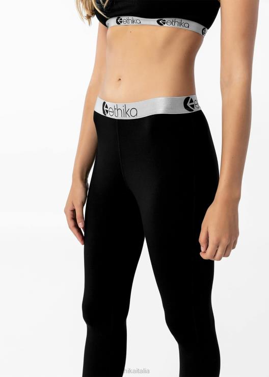 leggings premium modal - nero donne Ethika 6P2X01448 vestiario