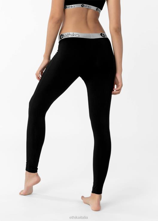 leggings premium modal - nero donne Ethika 6P2X01448 vestiario