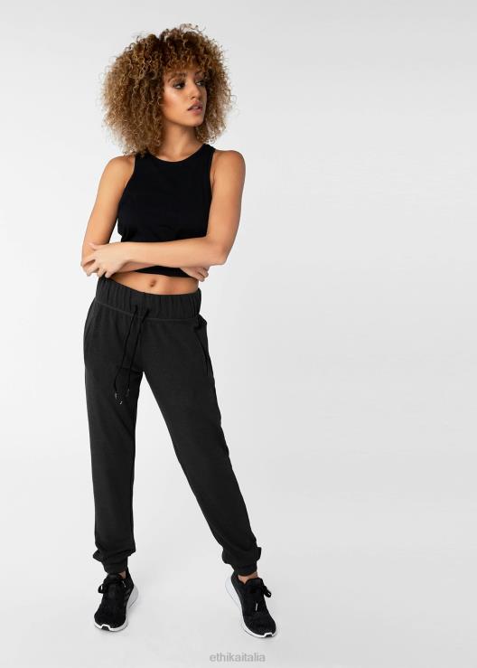 pantalone della tuta grigio scuro - lungo donne Ethika 6P2X01435 vestiario