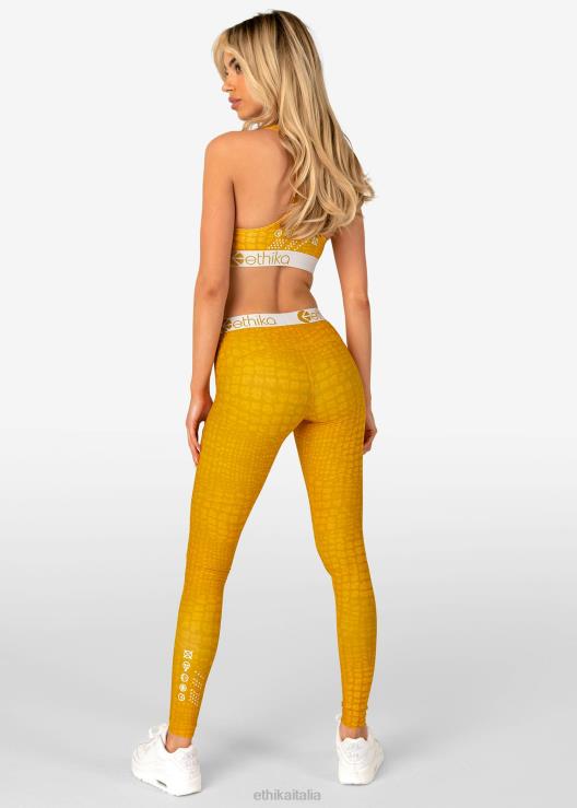 prestazioni sottozero strette su tutta la lunghezza - coccodrillo ambra donne Ethika 6P2X01466 vestiario