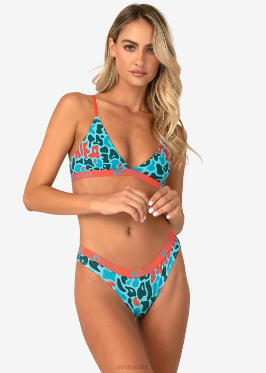 apice elettrico del bikini donne Ethika 6P2X0908 vestiario