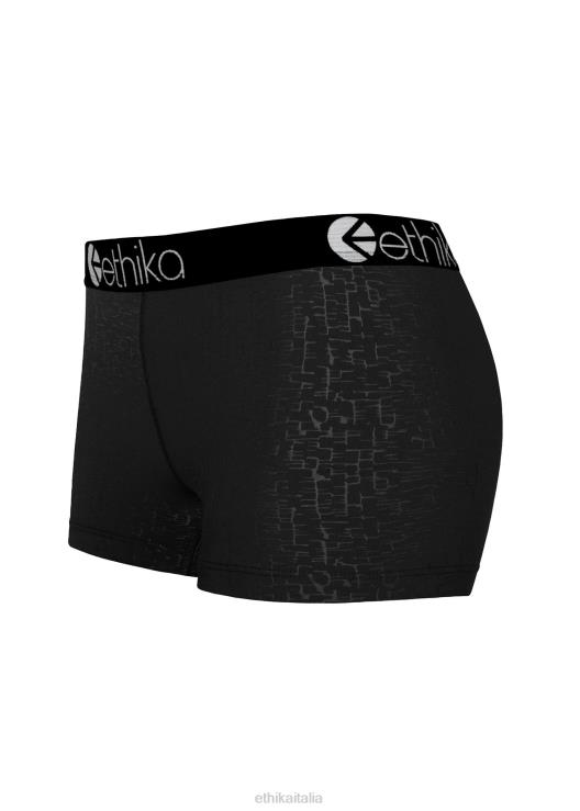 Performance con griglia in rilievo in fiocco - nera donne Ethika 6P2X0945 vestiario