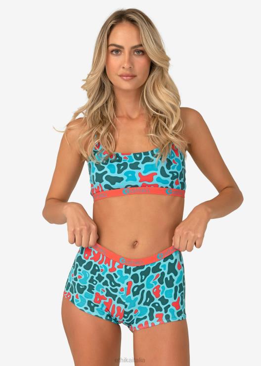 apice elettrico corto donne Ethika 6P2X0911 vestiario