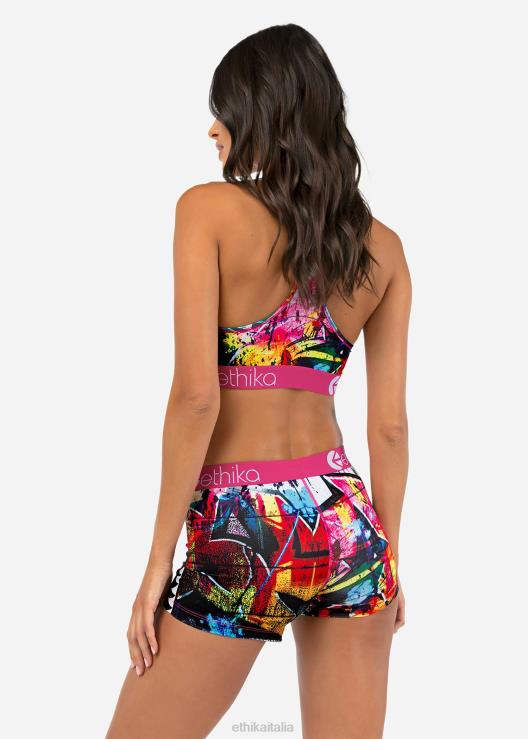 bomber di base rosa dripp donne Ethika 6P2X01087 vestiario