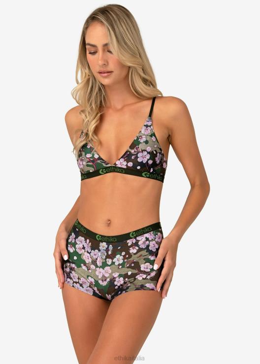 breve fiore di pesco donne Ethika 6P2X0834 vestiario