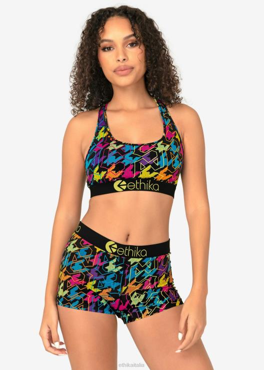 fiocco e perseguitato donne Ethika 6P2X0876 vestiario