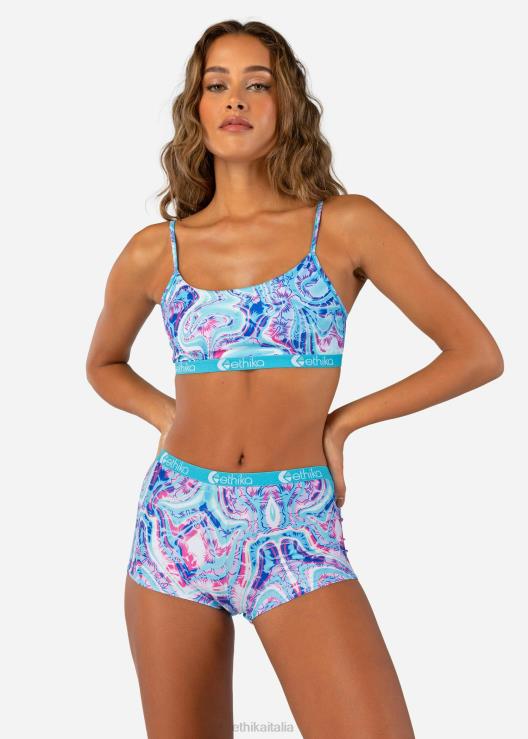 gocciolamento acrilico corto donne Ethika 6P2X0813 vestiario