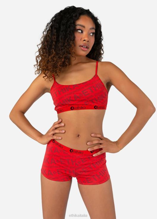 involucro di ciliegie corto donne Ethika 6P2X0848 vestiario