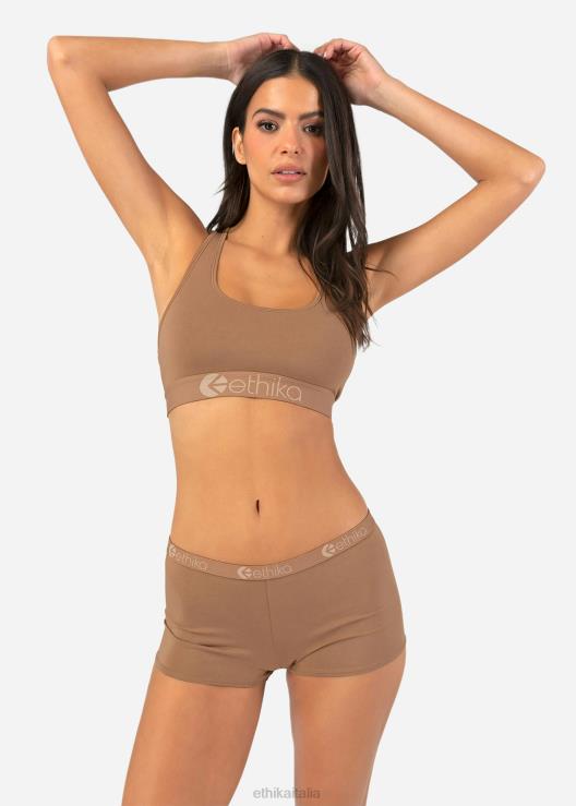 pecan corto donne Ethika 6P2X0938 vestiario