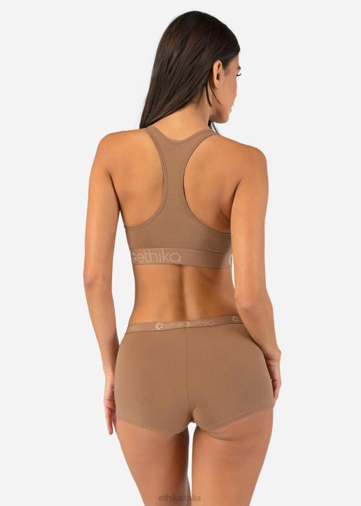 pecan corto donne Ethika 6P2X0938 vestiario