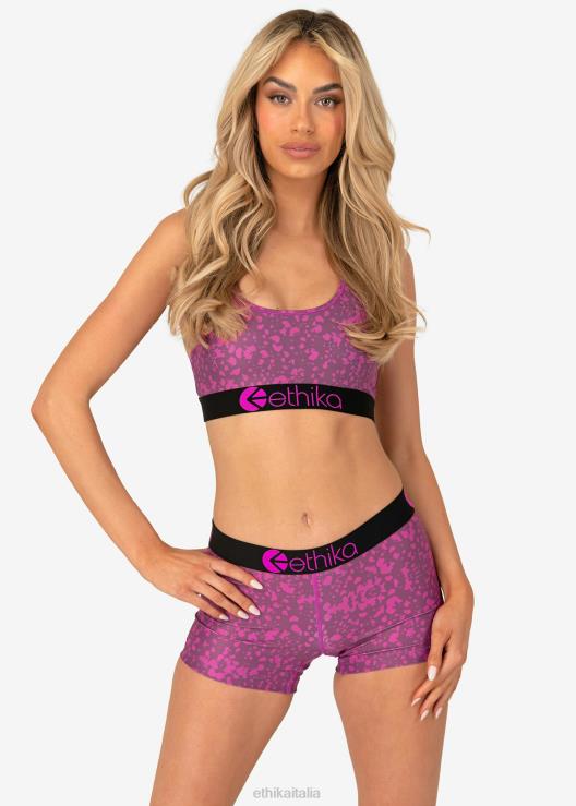 prestazione sottozero di base: schizzi di fucsia donne Ethika 6P2X01057 vestiario