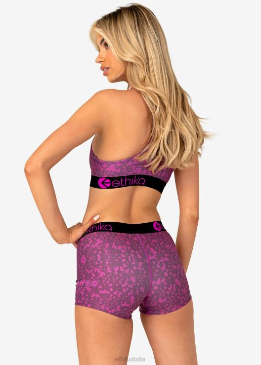 prestazione sottozero di base: schizzi di fucsia donne Ethika 6P2X01057 vestiario