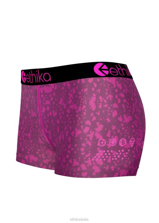 prestazione sottozero di base: schizzi di fucsia donne Ethika 6P2X01057 vestiario