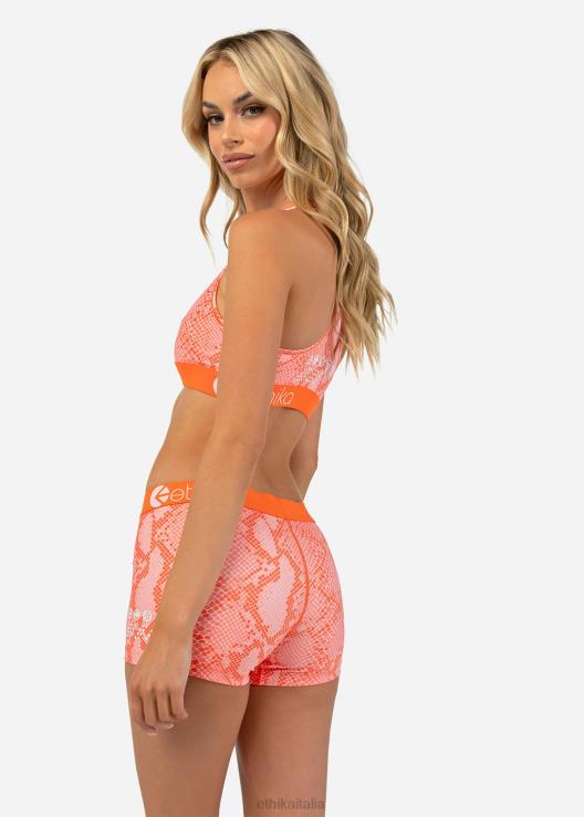 prestazione sottozero di base: serpente arancione donne Ethika 6P2X01061 vestiario