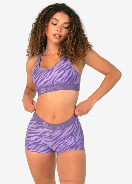 prestazione sottozero di base: zebra viola donne Ethika 6P2X01055 vestiario