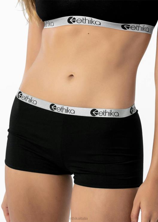 shorty premium modal - nero donne Ethika 6P2X01031 vestiario