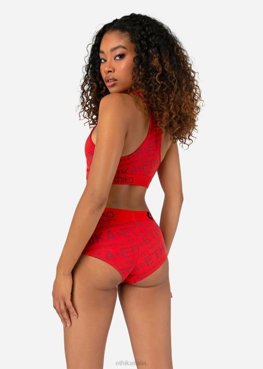 impacco di ciliegie hipster donne Ethika 6P2X0847 vestiario