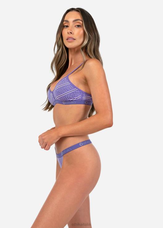 perizoma brasiliano a righe donne Ethika 6P2X0855 vestiario