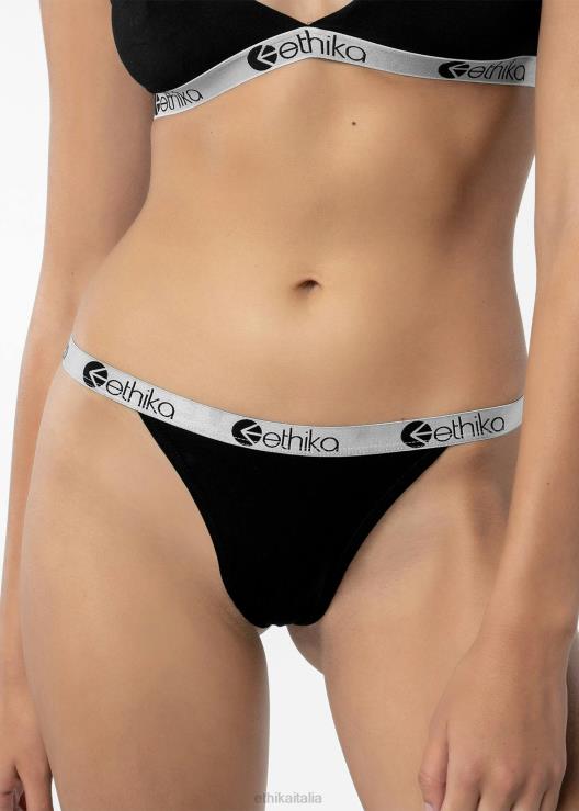 perizoma brasiliano premium modal - nero donne Ethika 6P2X01025 vestiario