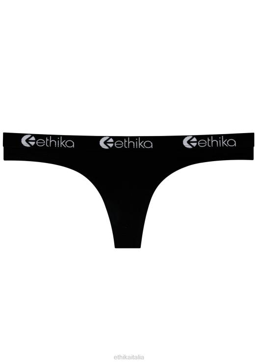 perizoma pima - nero donne Ethika 6P2X0951 vestiario