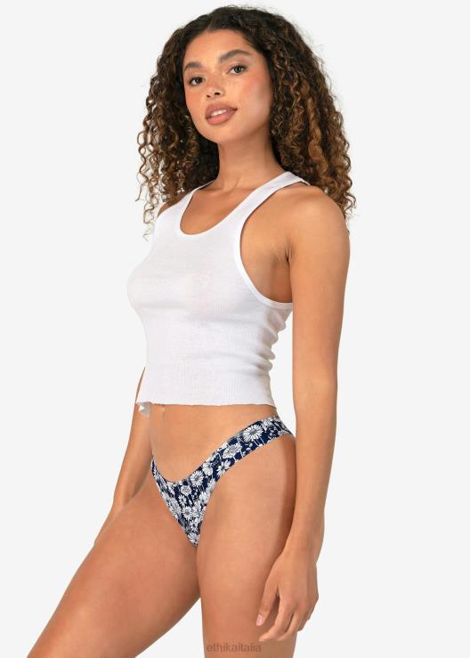 perizoma senza soluzione di continuità perizoma senza soluzione di continuità-blu margherita donne Ethika 6P2X01002 vestiario