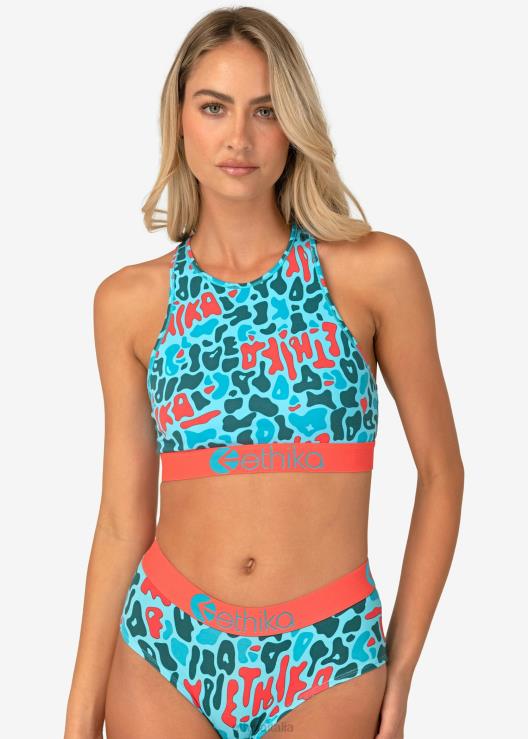 reggiseno a collo alto con apice elettrico donne Ethika 6P2X01220 vestiario