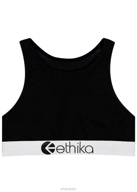 reggiseno a collo alto premium modal - nero donne Ethika 6P2X01297 vestiario