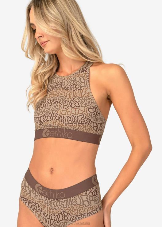 reggiseno a collo alto stonernyms donne Ethika 6P2X01234 vestiario