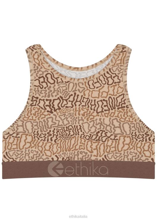 reggiseno a collo alto stonernyms donne Ethika 6P2X01234 vestiario