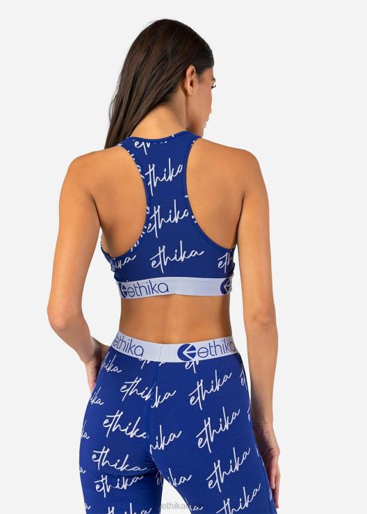 scritta reggiseno a collo alto donne Ethika 6P2X01210 vestiario