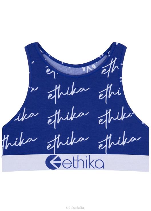 scritta reggiseno a collo alto donne Ethika 6P2X01210 vestiario