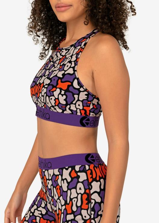 traccia dell'apice del reggiseno a collo alto donne Ethika 6P2X01225 vestiario