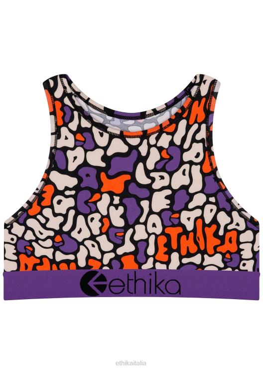 traccia dell'apice del reggiseno a collo alto donne Ethika 6P2X01225 vestiario