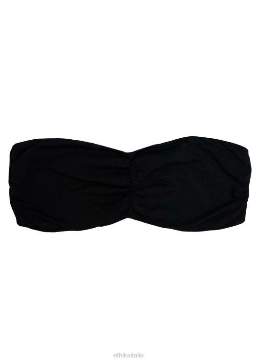 reggiseno a fascia in modal - nero notte donne Ethika 6P2X01256 vestiario