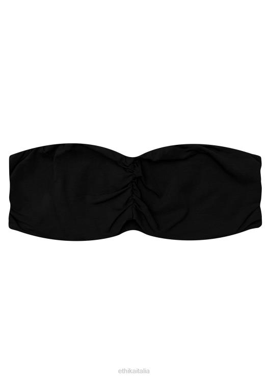 reggiseno a fascia premium modal - nero donne Ethika 6P2X01303 vestiario