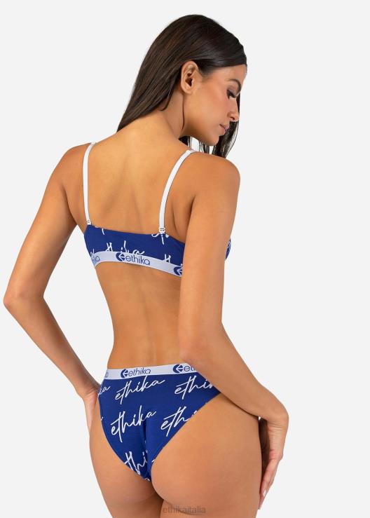 Scritta reggiseno con scollo a V donne Ethika 6P2X01212 vestiario